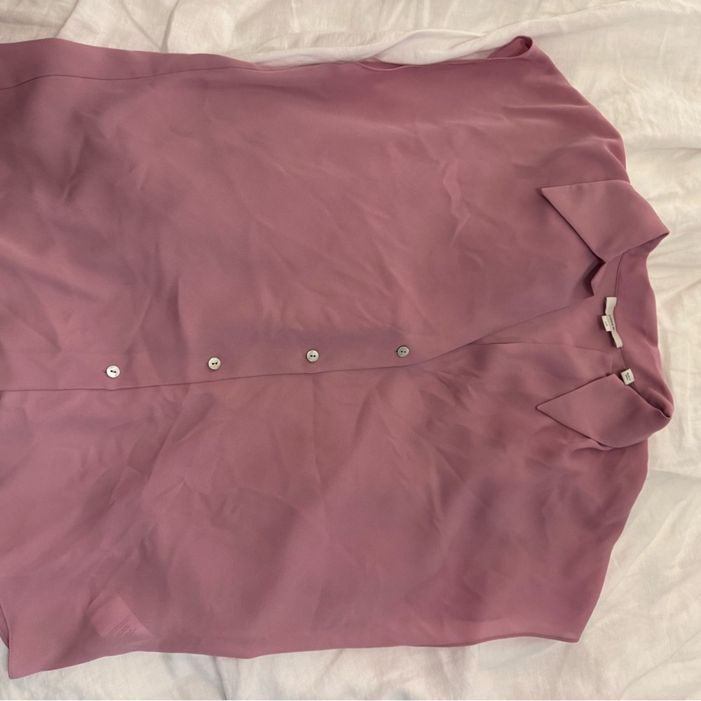 Vince Dusty Pink Blouse